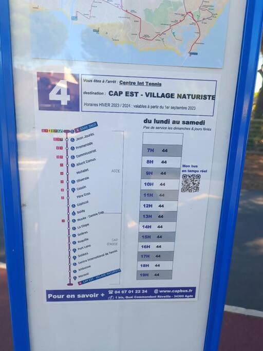 Studio Au Cap D'Agde Dans Les Pinedes Εξωτερικό φωτογραφία