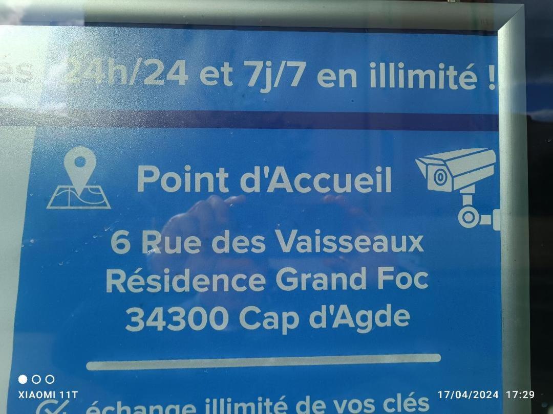 Studio Au Cap D'Agde Dans Les Pinedes Εξωτερικό φωτογραφία